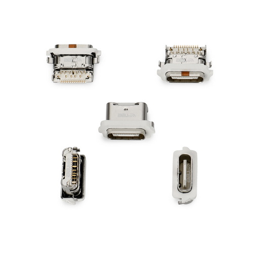 TYPE-C 24P 母座沉板0.7 L=8.85帶外防水塑膠套---(UC.01.32-19-0001)_調整大小