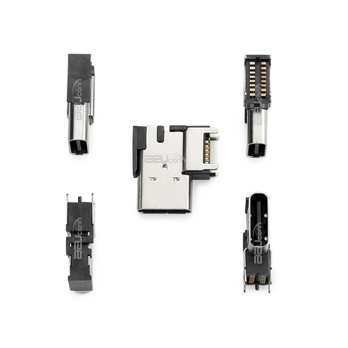 TYPE C 16PIN 母座 側插SMT L=14.0 CH=7.2--UC.01.41-1K-0001_調整大小